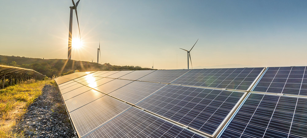 Investment in renewable energy has soared in the last ten years